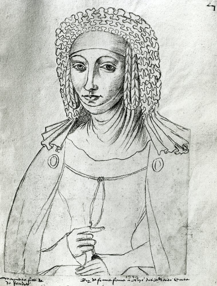 Frk. 266 fol. 53 Marguerite de France (1310-82), fra 