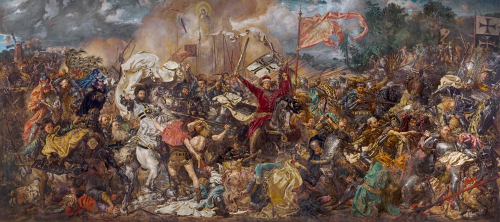 Slaget ved Grunwald av Jan Matejko