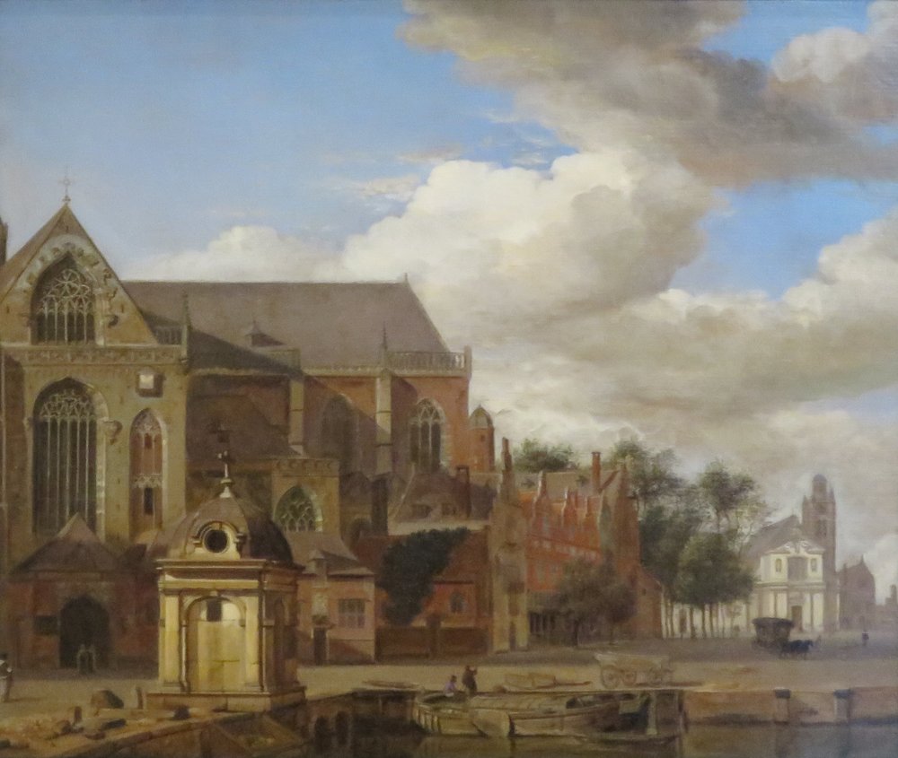 Bybilde av Jan van der Heyden