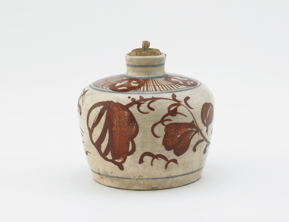 Krukke for godteripellets, Hyogo-prefektur, Edo-periode, tidlig på 1800-tallet (keramikk) av Japanese School