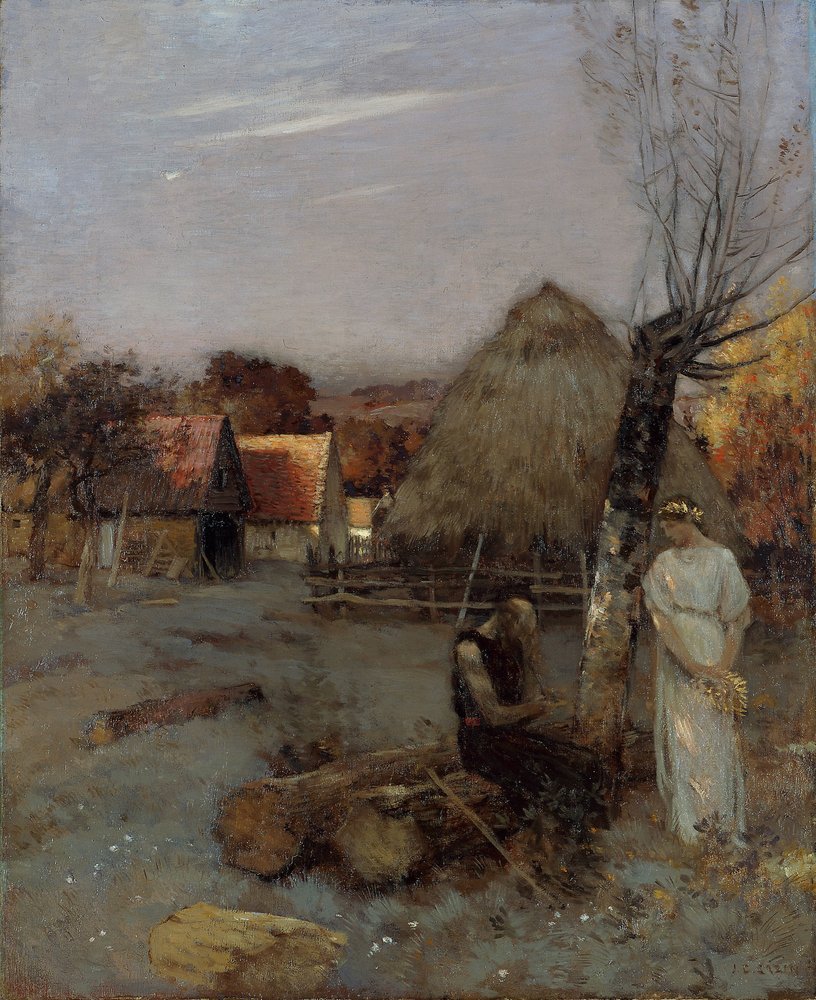 Theocritus, 1880?90 av Jean-Charles Cazin