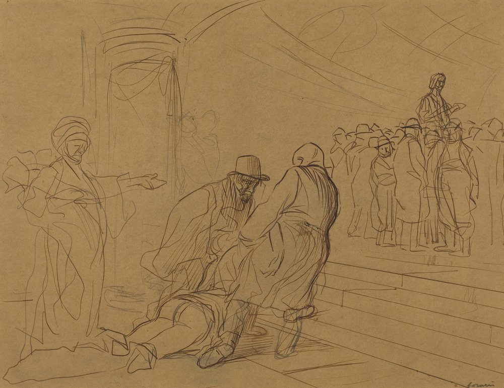 Utrokvinnen av Jean-Louis Forain