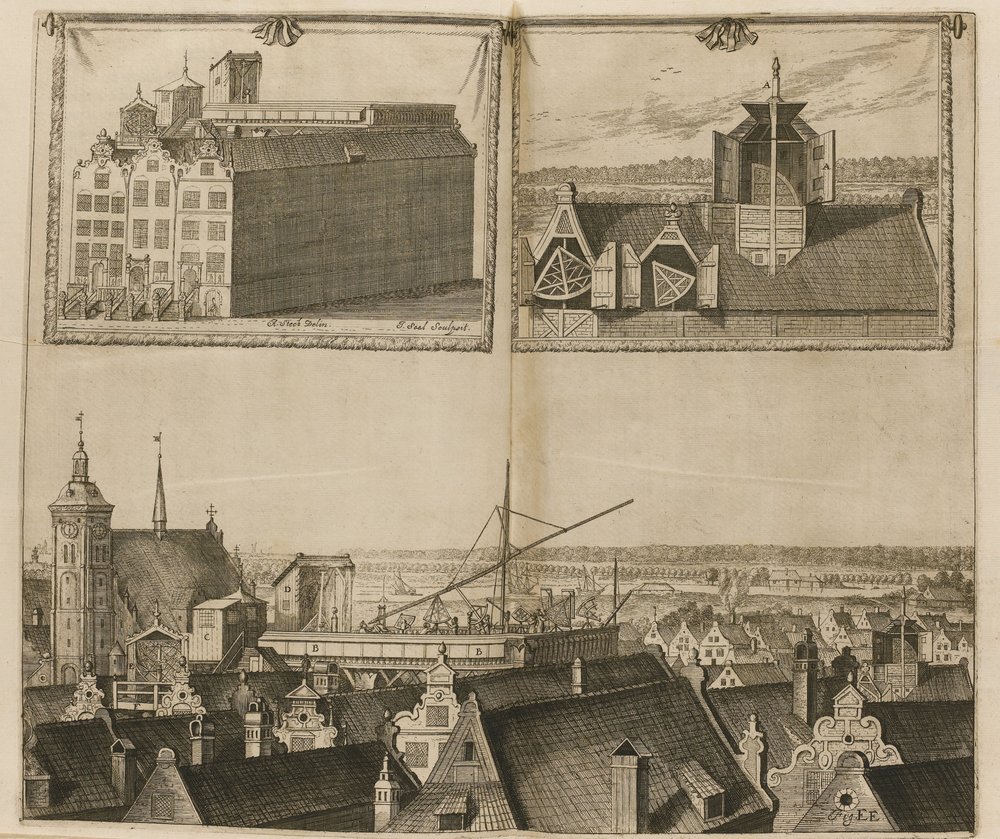 Himmelske enheter del én, 1673 av Johannes Hevelius