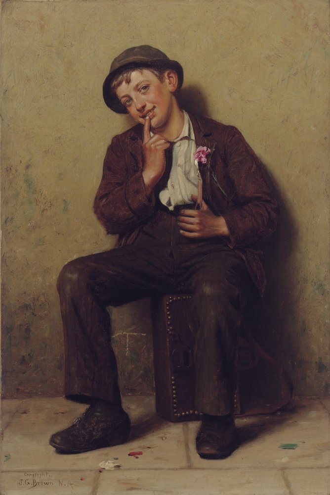 Gatesmåbarn av John George Brown