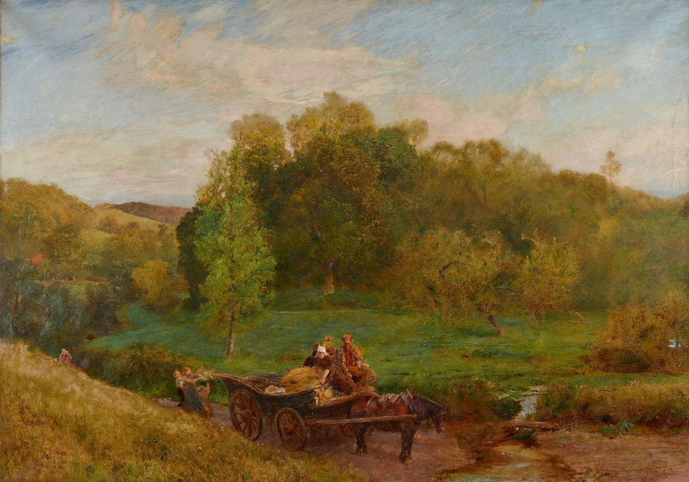 Sweet Water Meadows of the West, 1893. av John William North