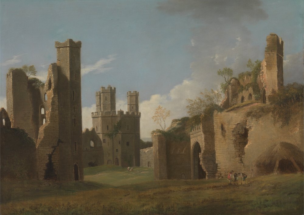Caernarvon slott av Joseph Farington