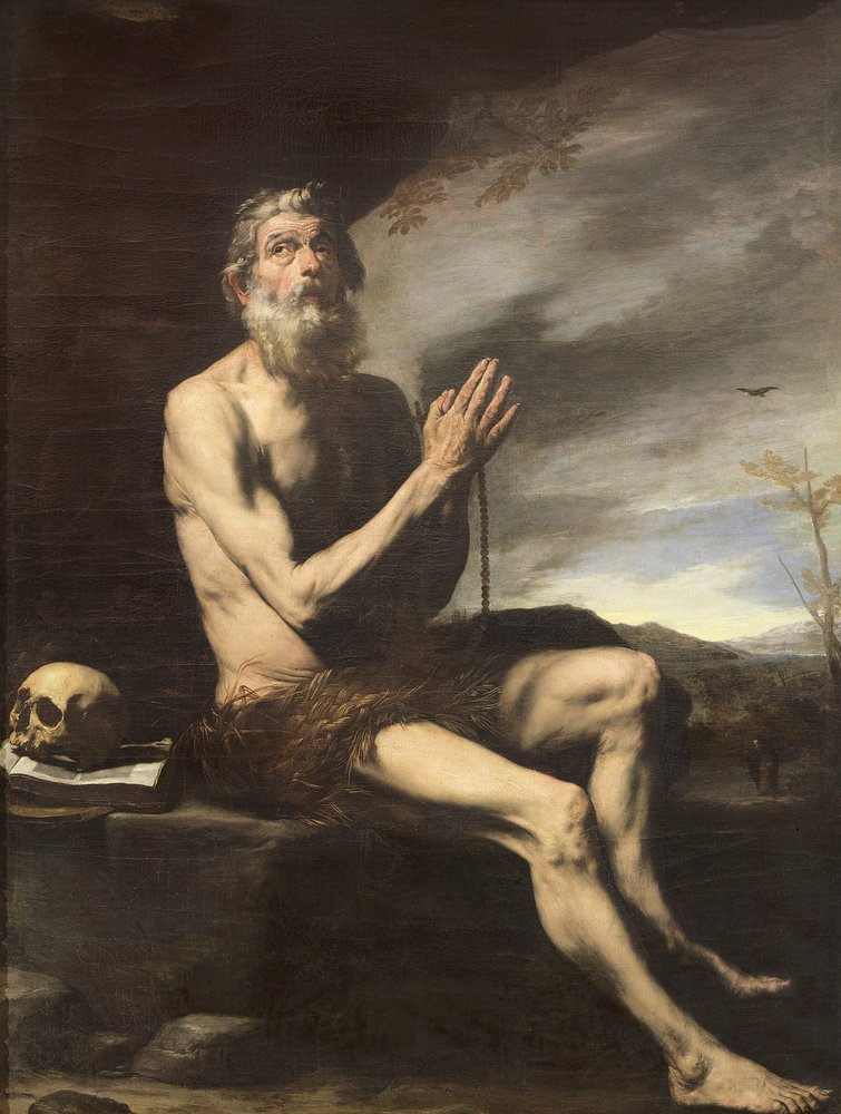 St. Paul Eremitten av Jusepe de Ribera