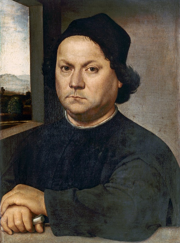 Portrett, antatt å være Andrea del Verrocchio av Lorenzo di Credi