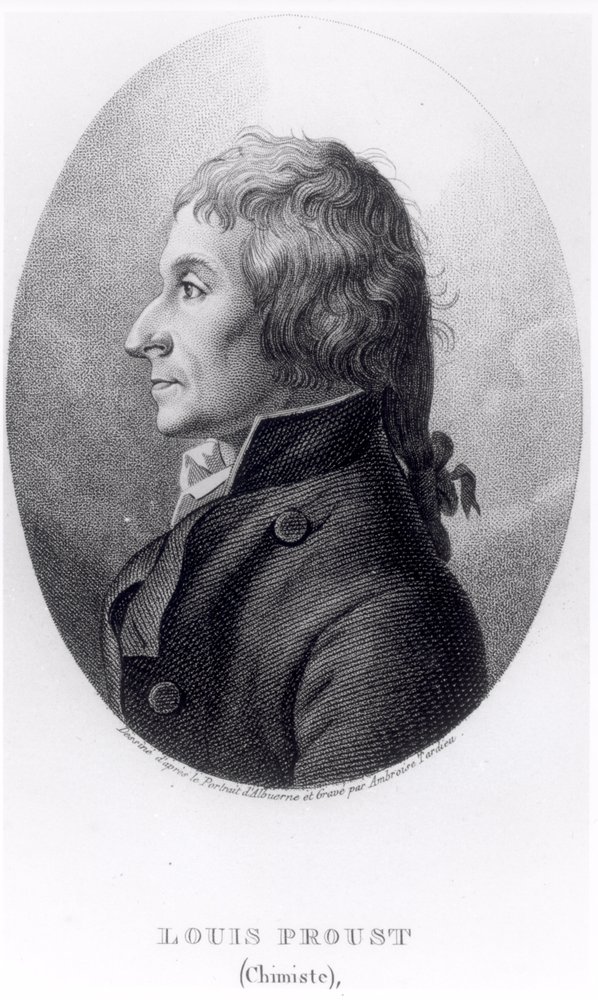 Joseph Louis Proust (1754-1826) gravert av Ambroise Tardieu (1788-1841) av Manuel Albuerne