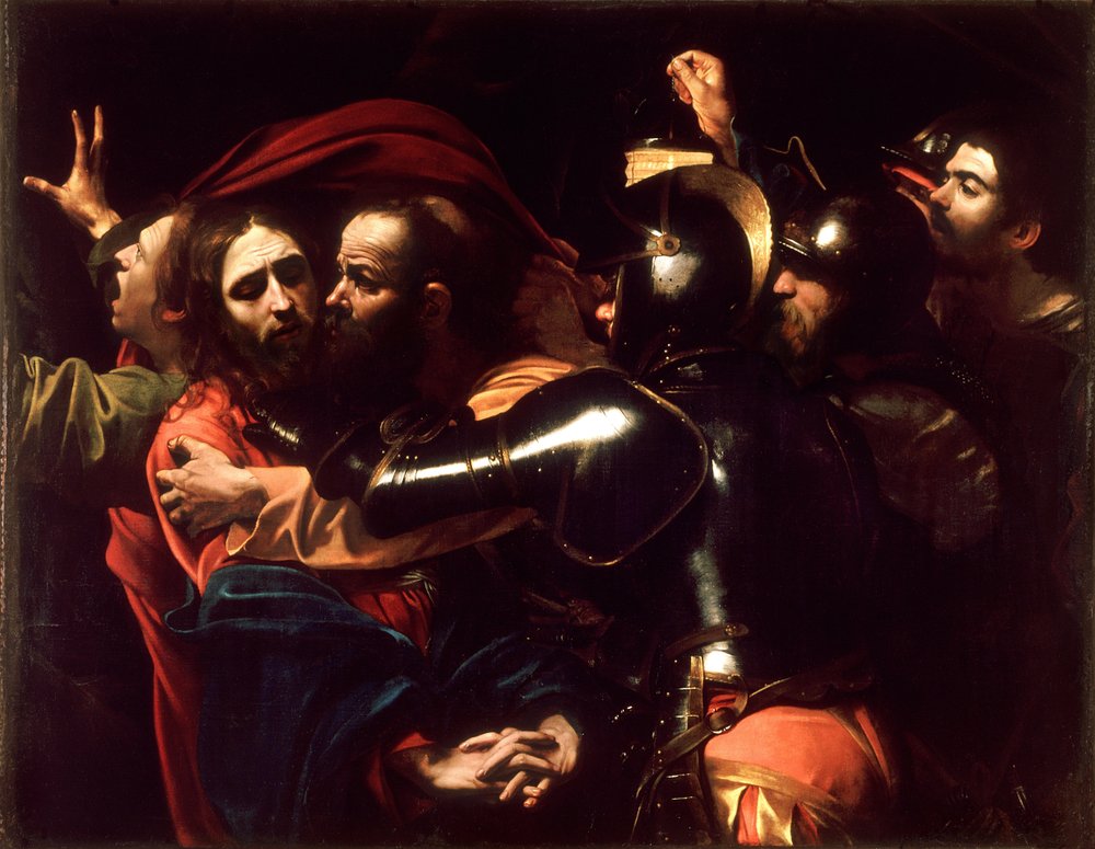 Kristi arrestasjon av Michelangelo Merisi Caravaggio