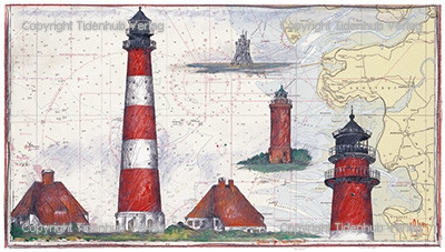 Büsum til Süderoogsand av Ole West