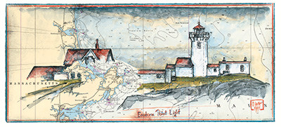 Eastern Point fyr av Ole West