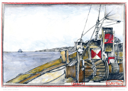 Reise på Elben av Ole West