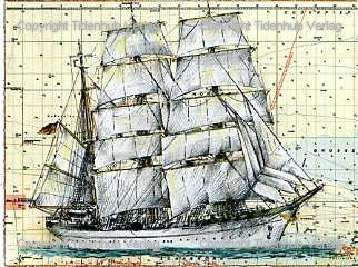 Gorch Fock av Ole West
