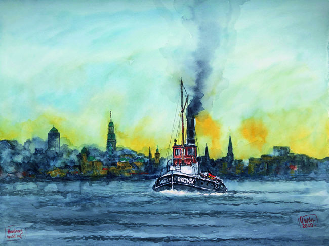Hamburg våkner av Ole West