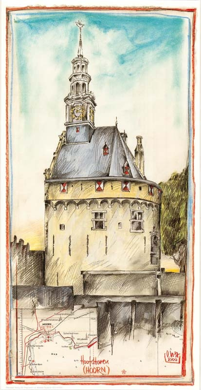 Hoofdtoren (Hoorn), Nederland av Ole West