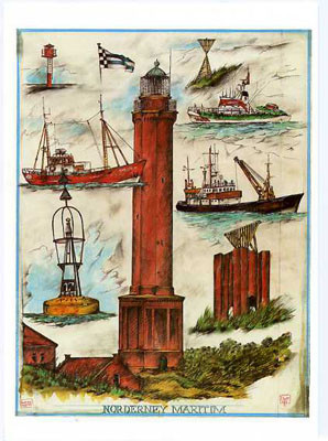 Maritime Norderney av Ole West