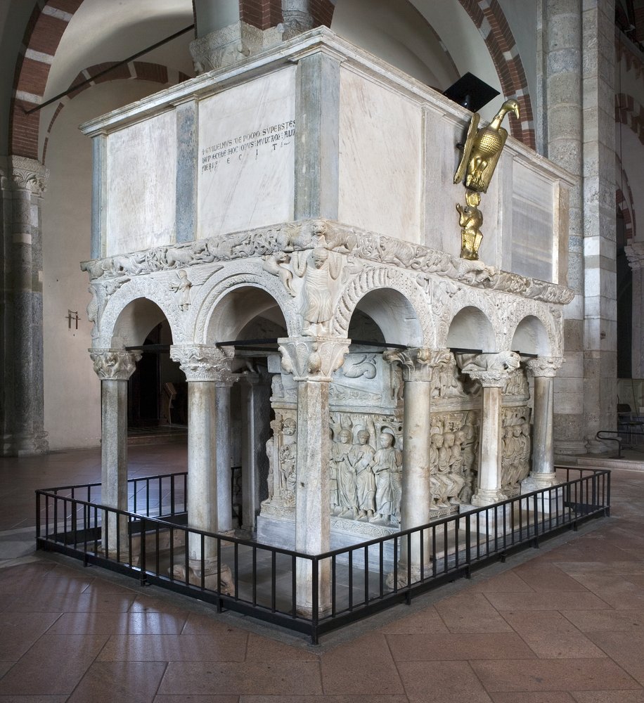 Stilichos sarkofag (marmor) av Paleo-Christian