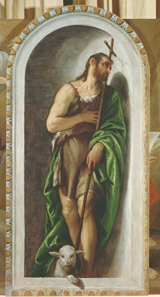 St. Johannes døperen, 1560 av Paolo Veronese