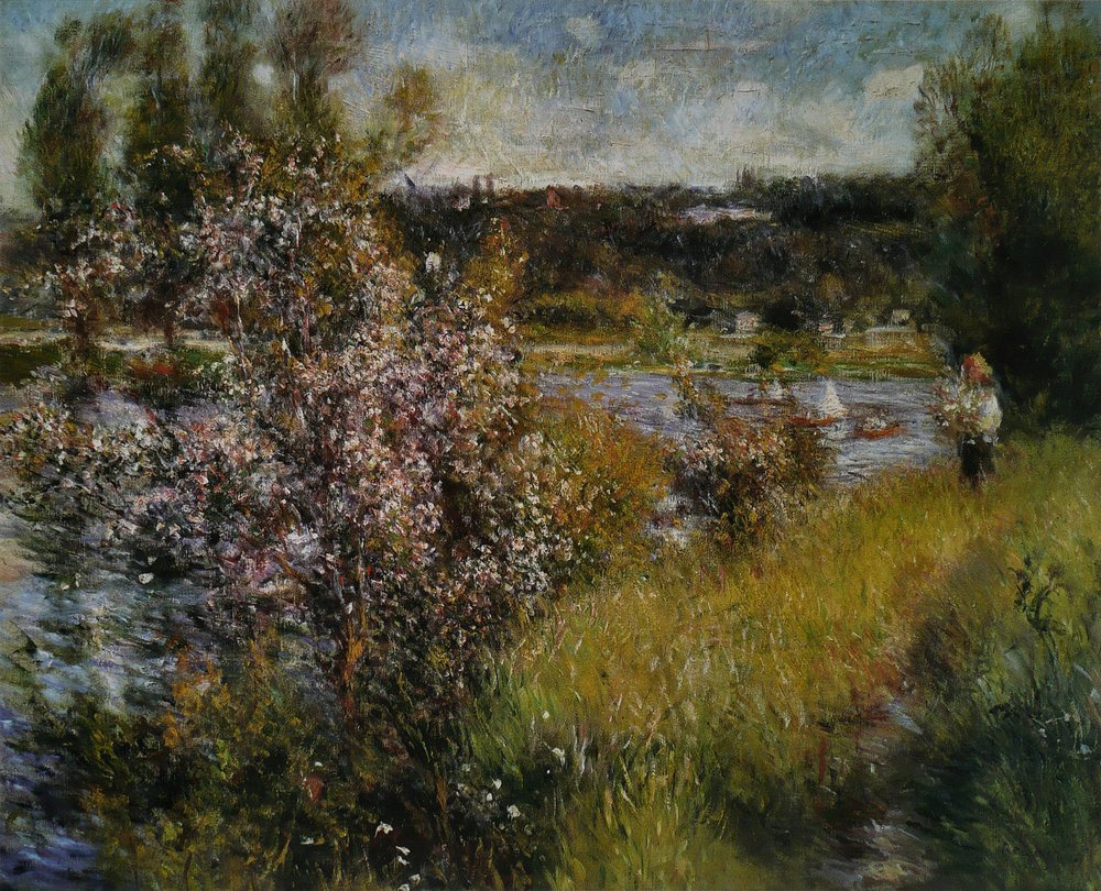 Seinen ved Chatou av Pierre-Auguste Renoir