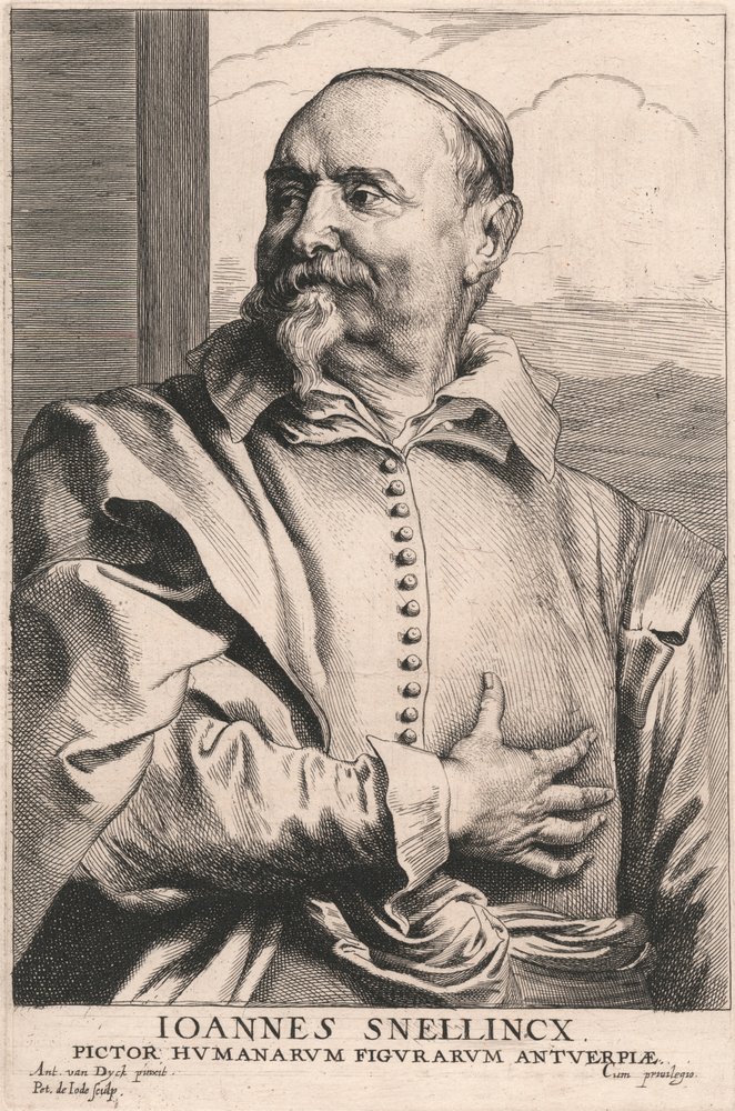 Joannes Snellincx, maler av menneskelige figurer i Antwerpen av Pieter de Jode