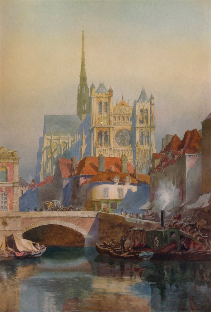 Amiens katedral, c1903, 1938 av Richard Henry Wright