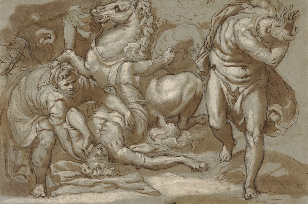 Paulus#39; omvendelse av Taddeo Zuccaro