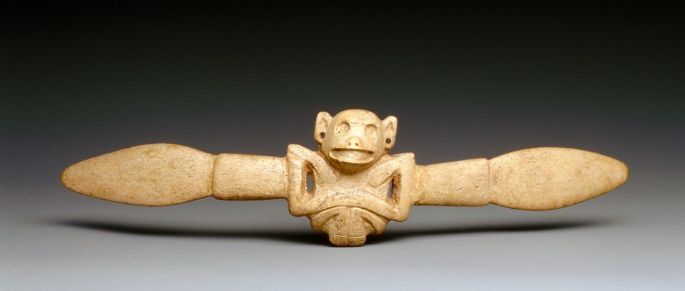 Brekke-pinne, bein fra sjøku av Taino Culture