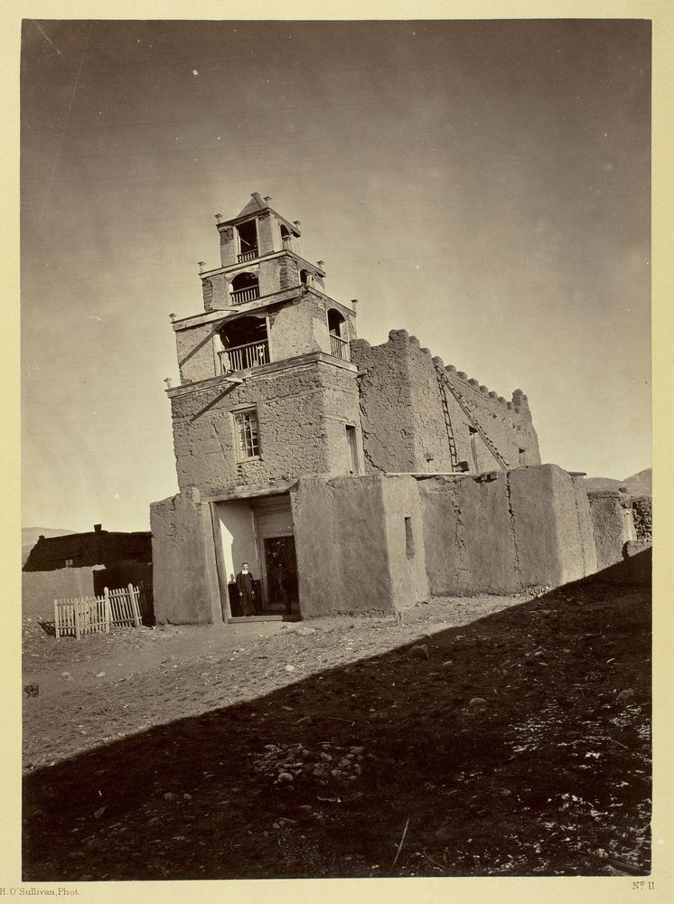 San Miguel-kirken, den eldste i Santa Fe, New Mexico av Timothy O
