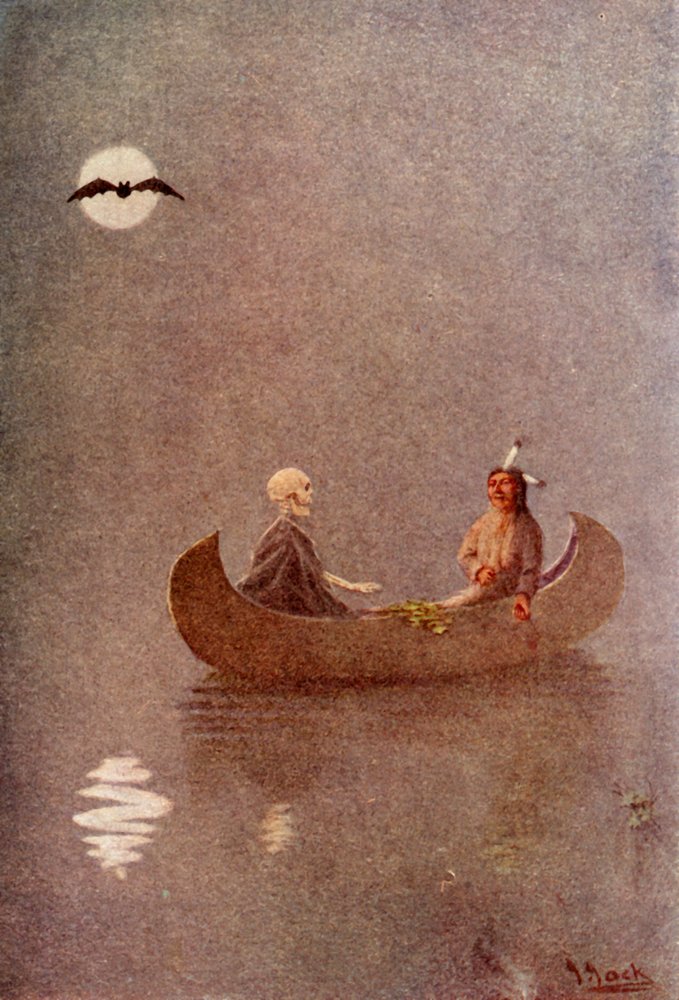 «En fiskeekspedisjon i Skyggeland», 1914. av Unbekannt