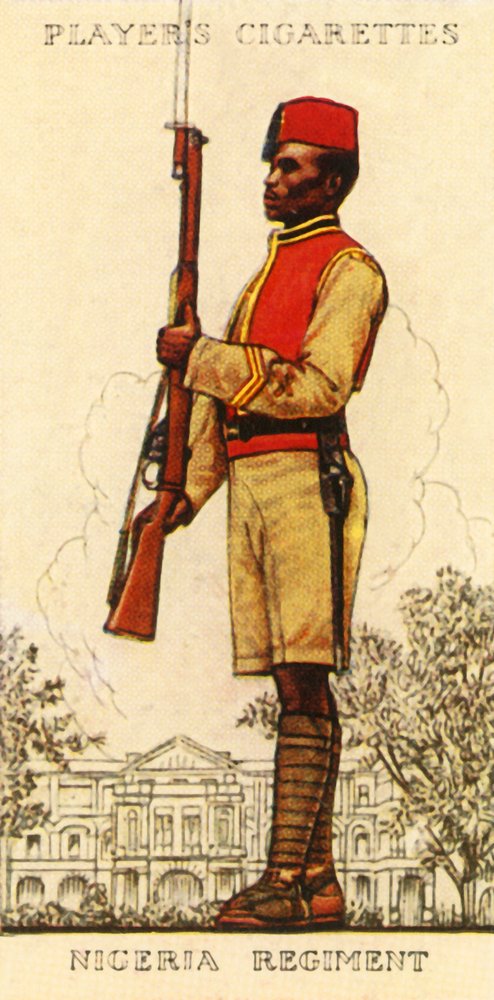 Nigeria regiment, 1936. av Unbekannt