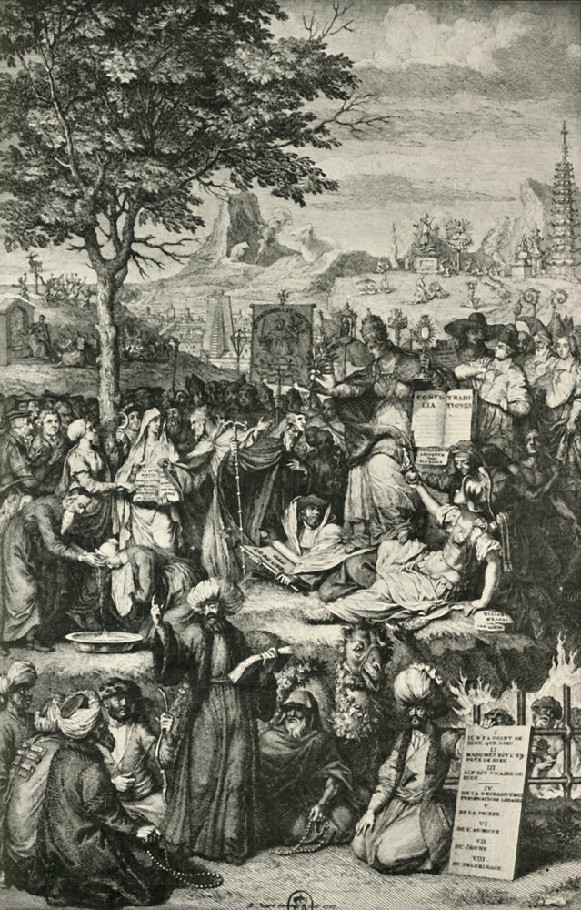 De viktigste verdensreligionene, c1723, 1908. av Unbekannt