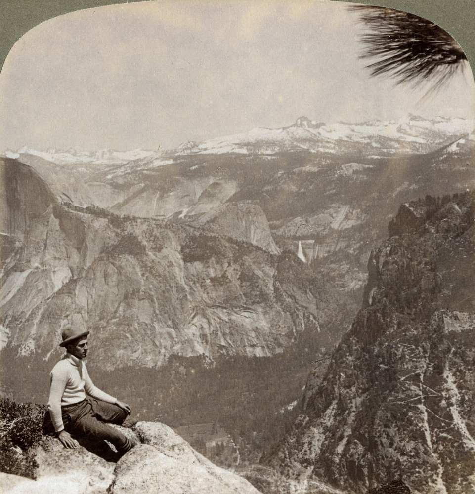 Yosemite Valley, California, USA, 1902 av Underwood and Underwood