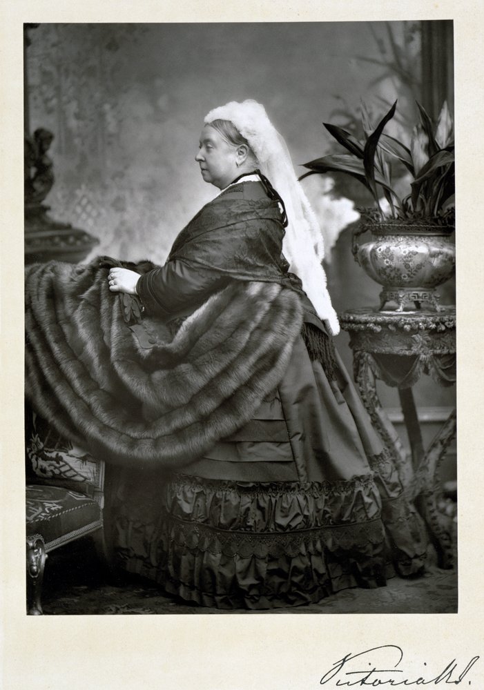 Dronning Victoria, sent på 1800-tallet av Walery