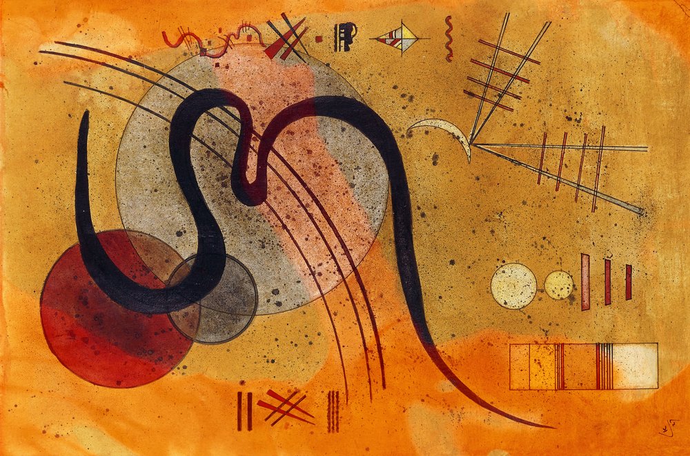 Humørlinje av Wassily Kandinsky