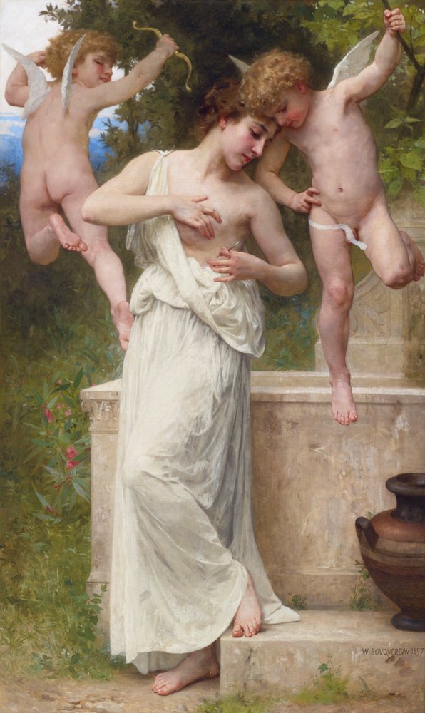 Kjærlighetssår av William-Adolphe Bouguereau