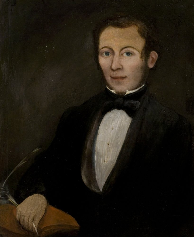 Selvportrett, 1855-69 av William Frederick Taunton
