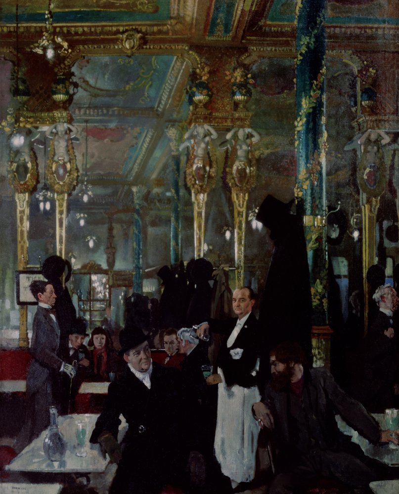 Café Royal, London, 1912 av William Orpen