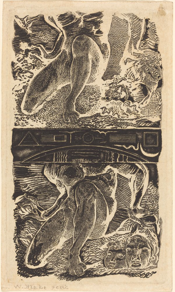Ukjent emne (la ham se opp i himmelen og le i den lyse luften) av William Blake