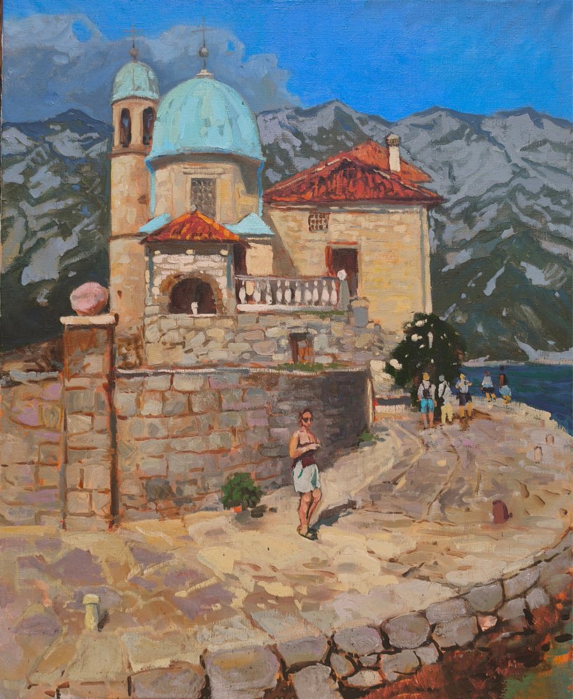 Øykirke i Montenegro av Alexander Shandor