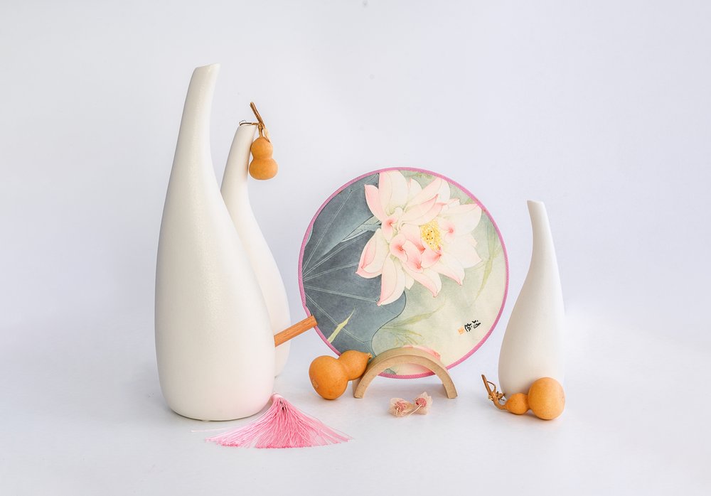 Asiatisk harmonisk stilleben av Alice Sheng