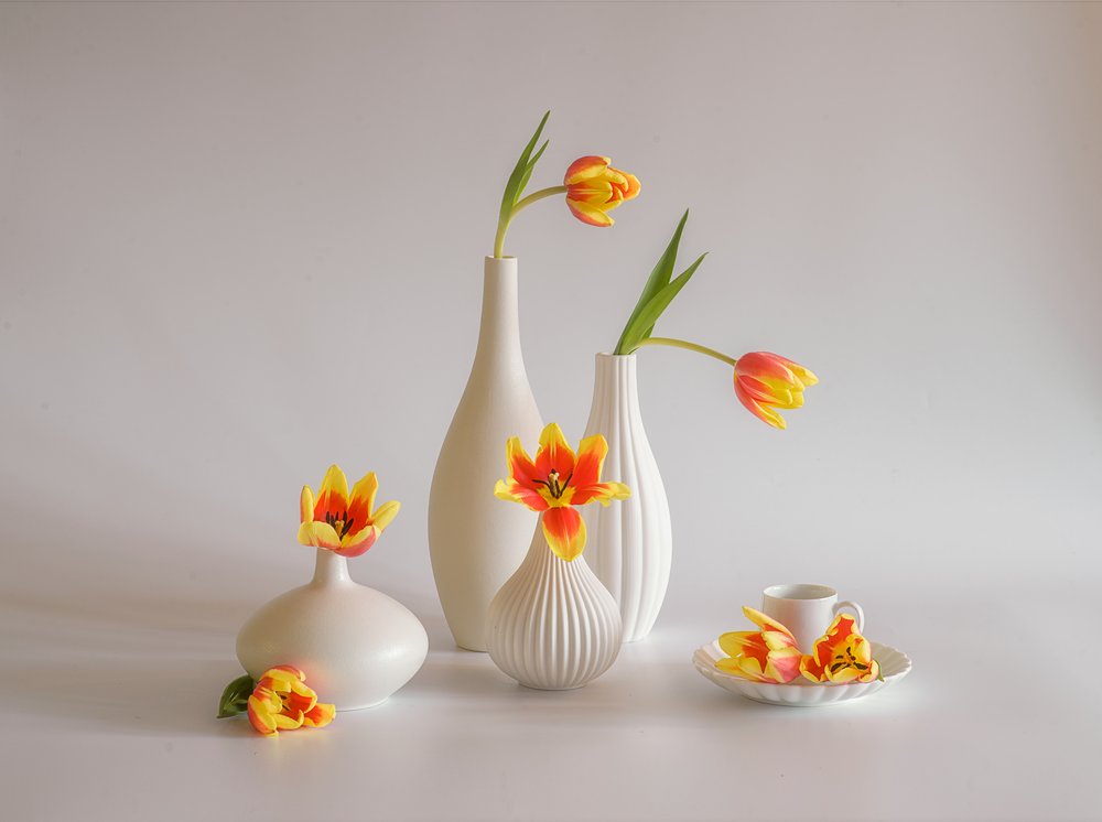 Lyst tulipanstilleben av Alice Sheng