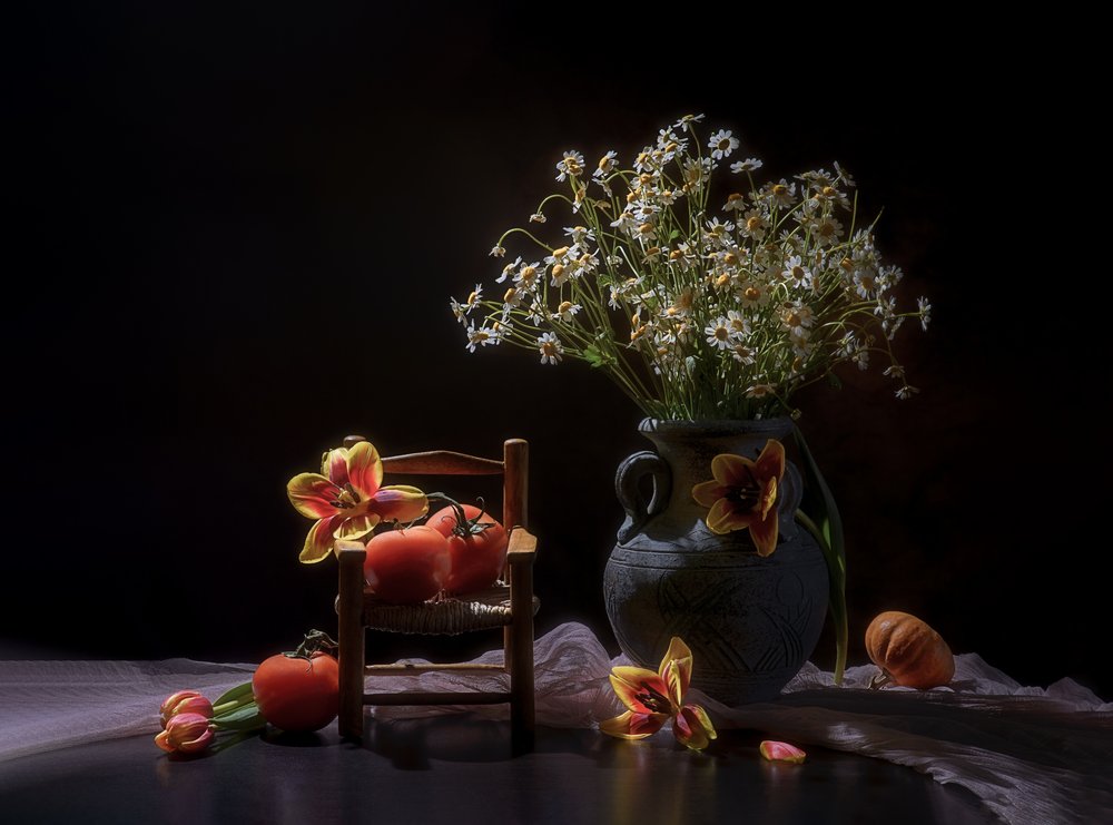 Stemningsfull blomsterhøst av Alice Sheng