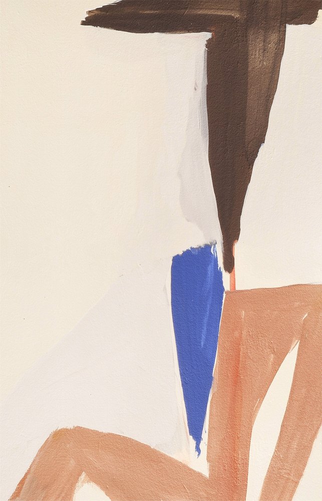 Moderne abstrakt figur av Alma
