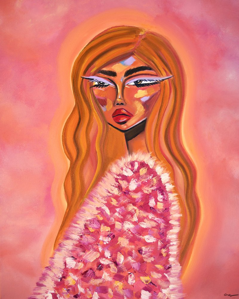 Rosa pels og glamour av Amy Straley