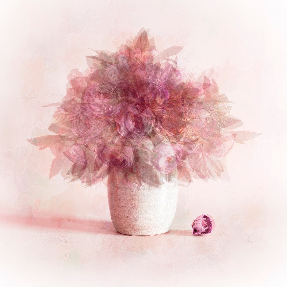 Drømmende rosa blomster av Cicek Kiral