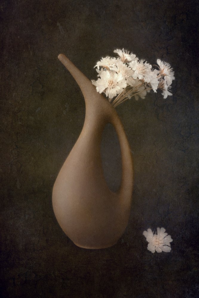 Elegante blomster i vase av Cicek Kiral