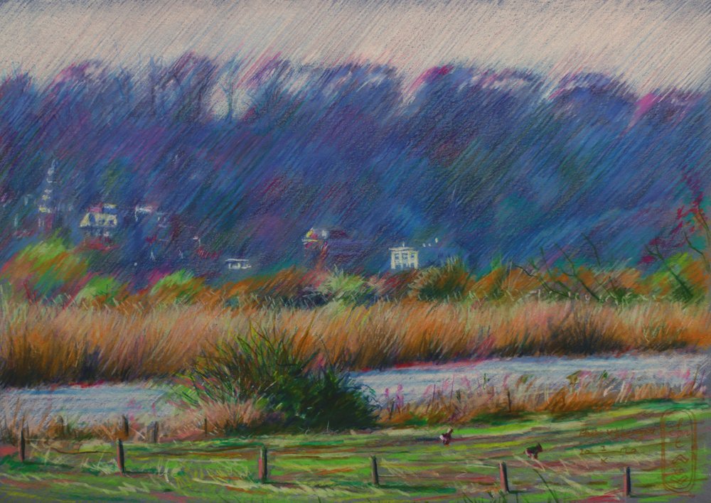 Autumn River Village av Corné Akkers
