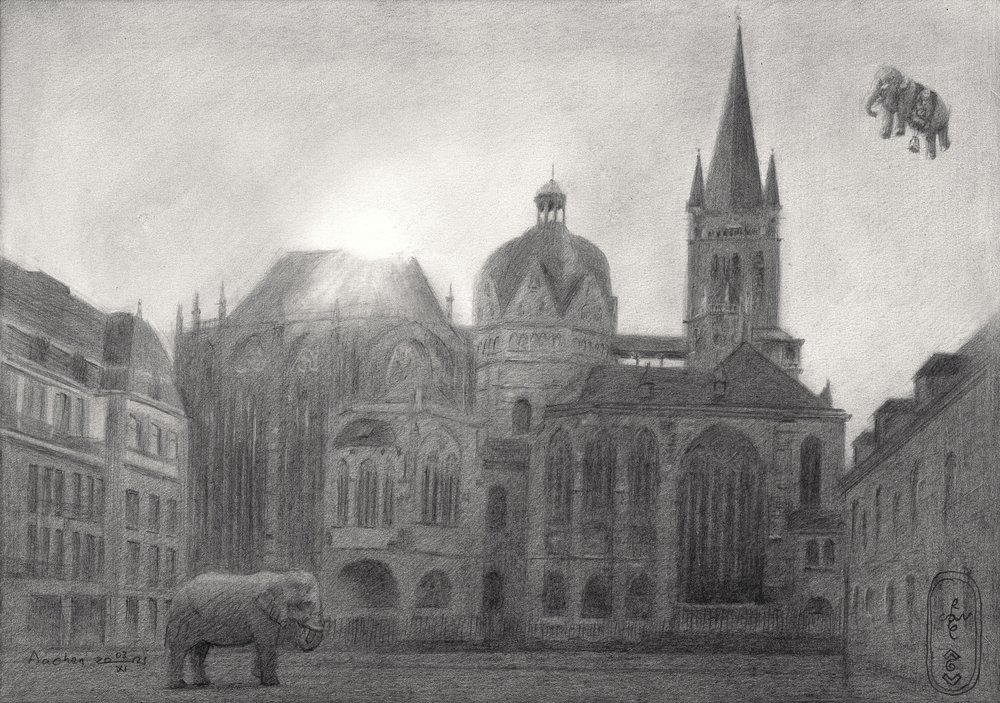 Flying Elephant-katedralen av Corné Akkers