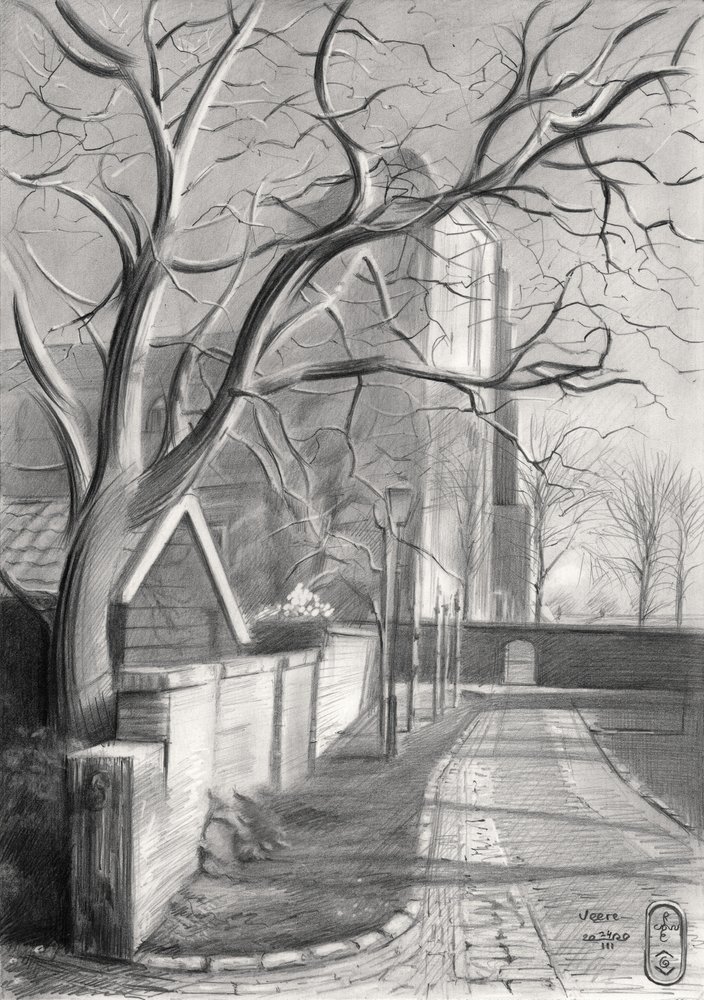 Den stille Church Street av Corné Akkers